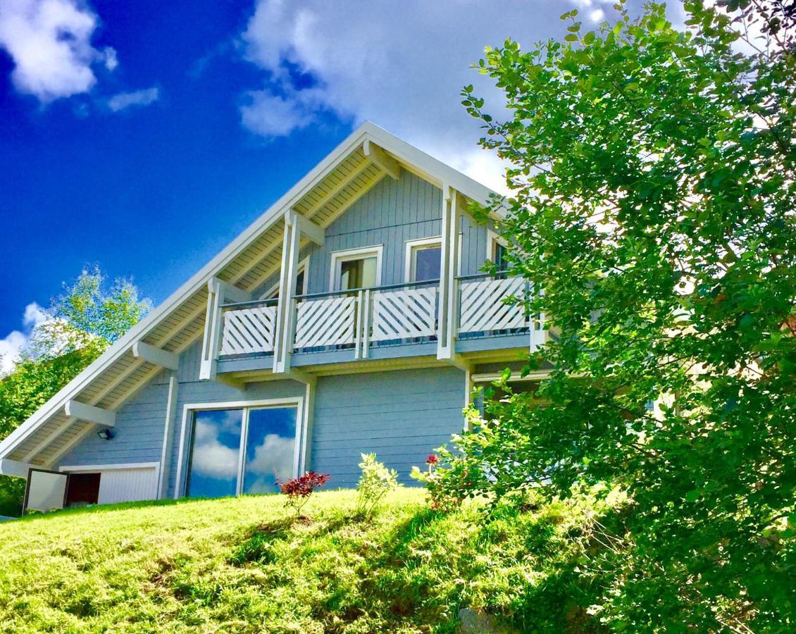 Chalet Le Flocon Bleu - Mauselaine Avec Vue Sur Le Lac De جوراردُميه المظهر الخارجي الصورة
