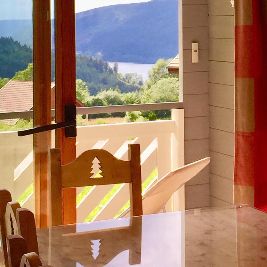Chalet Le Flocon Bleu - Mauselaine Avec Vue Sur Le Lac De جوراردُميه المظهر الخارجي الصورة