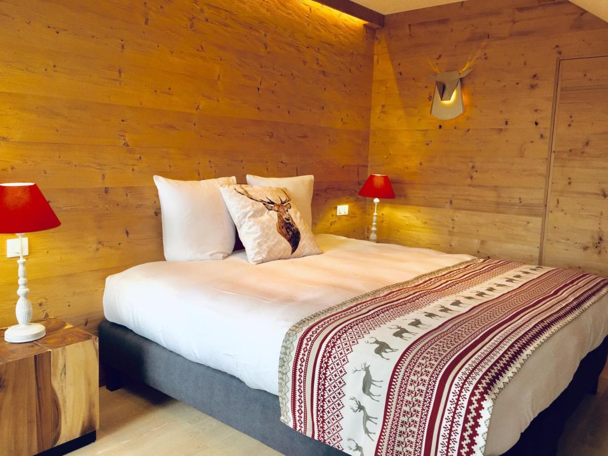 Chalet Le Flocon Bleu - Mauselaine Avec Vue Sur Le Lac De جوراردُميه المظهر الخارجي الصورة