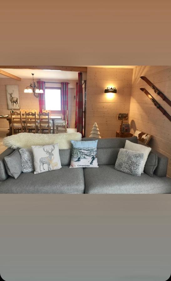 Chalet Le Flocon Bleu - Mauselaine Avec Vue Sur Le Lac De جوراردُميه المظهر الخارجي الصورة
